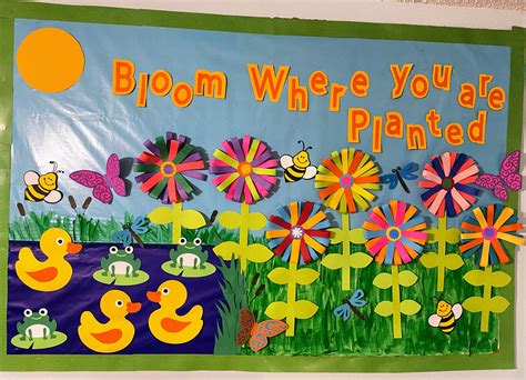 spring bulletin boards|More.